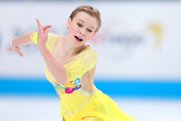 Ekaterina Kurakova (POL), 
OCTOBER 8, 2022 - Figure Skating :
Japan Open 2022 
at Saitama Super Arena in Saitama, Japan. 
(Photo by Naoki Nishimura/AFLO SPORT)