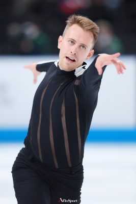 Michal Brezina (CZE), 
OCTOBER 8, 2022 - Figure Skating : 
Japan Open 2022 
at Saitama Super Arena in Saitama, Japan. 
(Photo by Naoki Morita/AFLO SPORT)