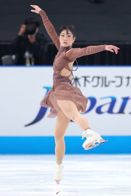 長洲未来/Mirai Nagasu (USA), 
OCTOBER 8, 2022 - Figure Skating :
Japan Open 2022 
at Saitama Super Arena in Saitama, Japan. 
(Photo by Naoki Nishimura/AFLO SPORT)